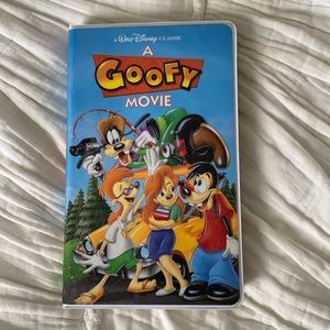 A Goofy Movie VHS notebook